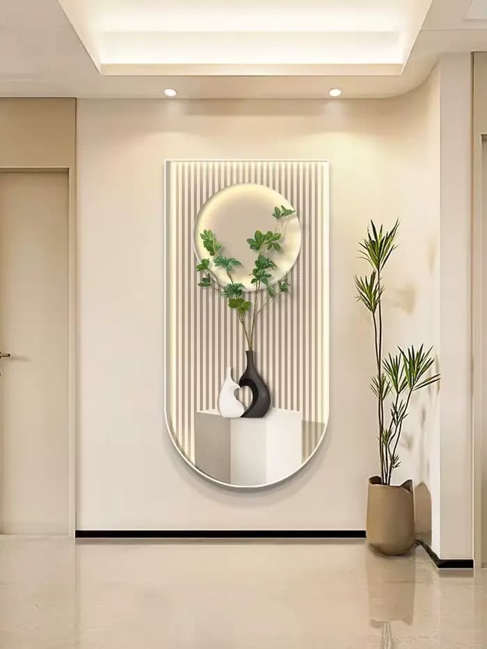 Peinture décorative Led moderne pour Hall d'entrée, décoration de maison, salon, chambre à coucher, canapé, couloir, lumière murale