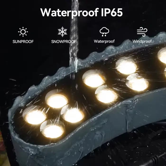 Led jardin arbre câlin lumières nuit Projection extérieure paysage lampe IP65 étanche pour la décoration de la maison jardin parc cour projecteur