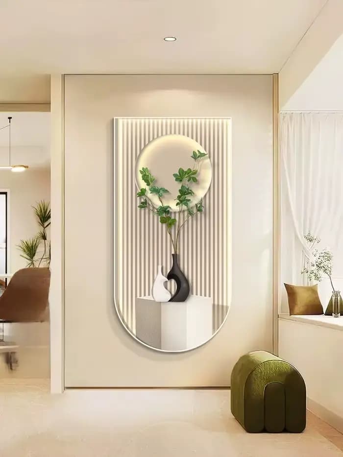 Peinture décorative Led moderne pour Hall d'entrée, décoration de maison, salon, chambre à coucher, canapé, couloir, lumière murale
