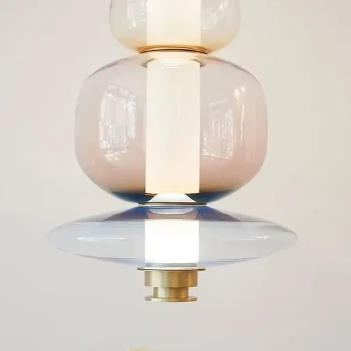 Canada Designer Pendentif Lumière Bande De Vitrail Plafond Décor Lampes Bar Restaurant Salon Cuisine Intérieur LED Lustre