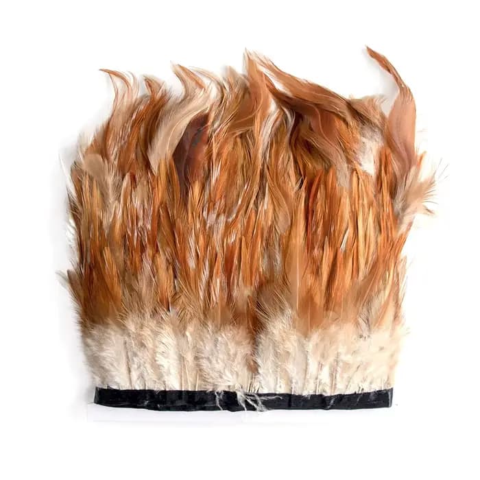 Plumes de faisan de dégager multicolores jetables, garniture à franges pour l'artisanat, décoration de robe, plume de coq naturelle gratuite, 1 mètre