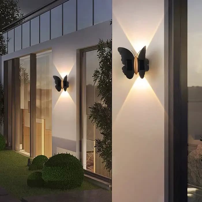Applique murale LED extérieure étanche jardin LED veilleuse escaliers voie clôture balcon cour cour décoration appliques murales