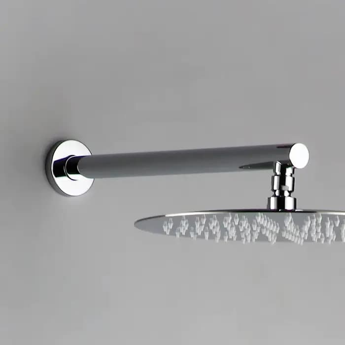 Bras de douche mural rond en laiton pour pomme de douche ou accessoires de salle de bain