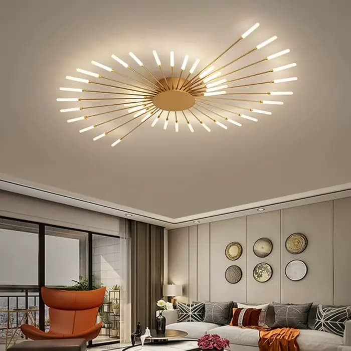Plafonnier LED suspendu en spirale au design nordique moderne, luminaire décoratif d'intérieur, idéal pour un salon, une chambre à coucher ou une salle à manger pour enfants