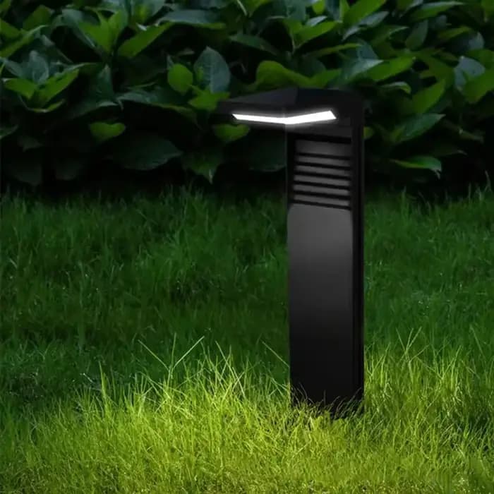 Lampes solaires modernes ménage jardin étanche IP65 extérieur borne solaire LED lampe de pelouse éclairage cour décoration lumières