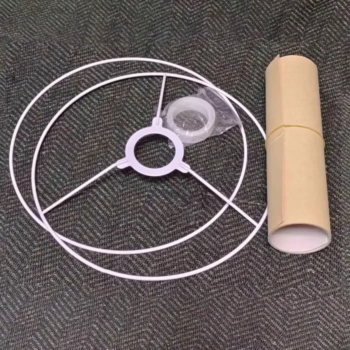Kit universel de couverture d'abat-jour en tissu auto-adhésif, bricolage, avec ruban adhésif Double face pour pendentif rond, Table, cadres de plafonnier