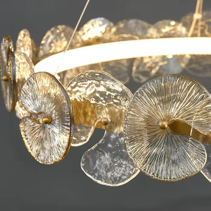 Plafonnier LED Suspendu au Design Moderne, Luminaire Décoratif de Plafond, Idéal pour un Salon, une Chambre à Coucher, une Salle à Manger ou une Cuisine