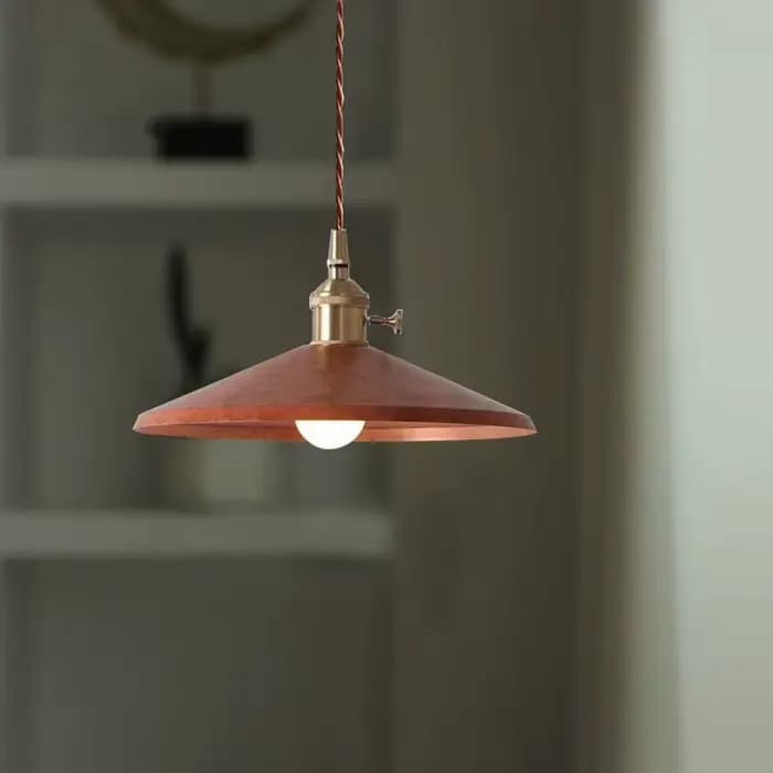 Plafonnier Suspendu en Laiton de Style Industriel, Luminaire Décoratif d'Nik, Rétro Américain, Nordique, Idéal pour un Restaurant, un Café ou un Bar