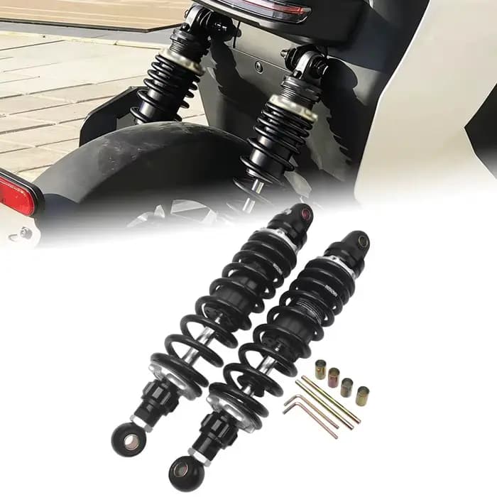Amortisseur de Suspension arrière universel pour moto, 330mm, noir, pour Honda, Yamaha, Kawasaki, Suzuki, Ducati, accessoires