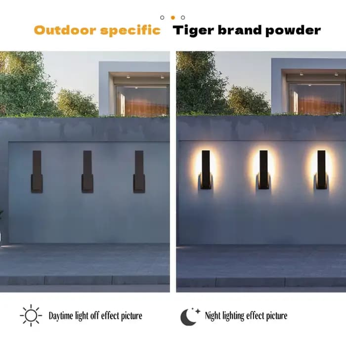 Applique extérieure étanche, balcon de villa LED, entrée, couloir, lampe de cour, éclairage extérieur moderne et simple