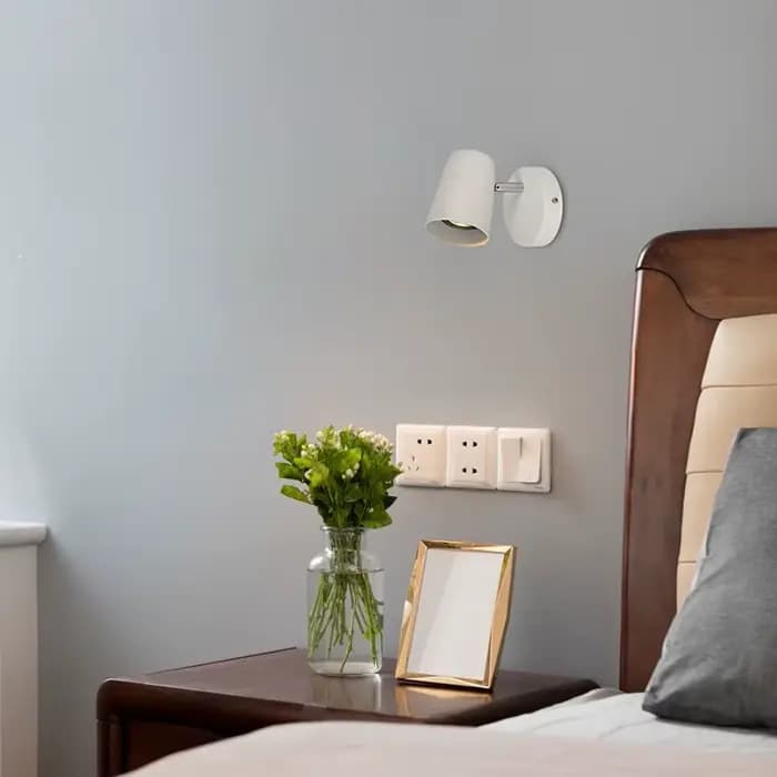 Décoration de chambre mur LED lumières intérieur chambre lampe photo lumière lecture moderne minimaliste créatif hôtel rétro applique murale