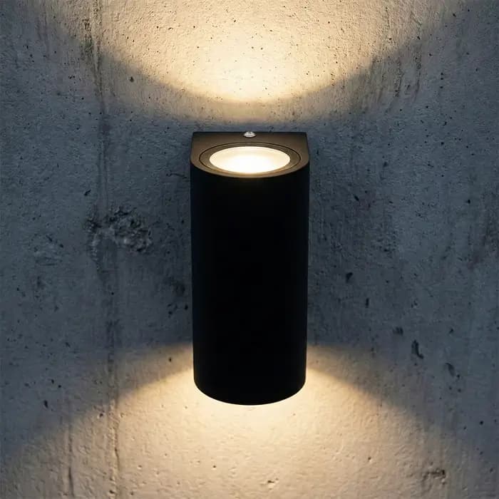 Applique murale LED extérieure 5W 10W GU10, éclairage bidirectionnel, étanche, pour jardin, villa, cour, porche