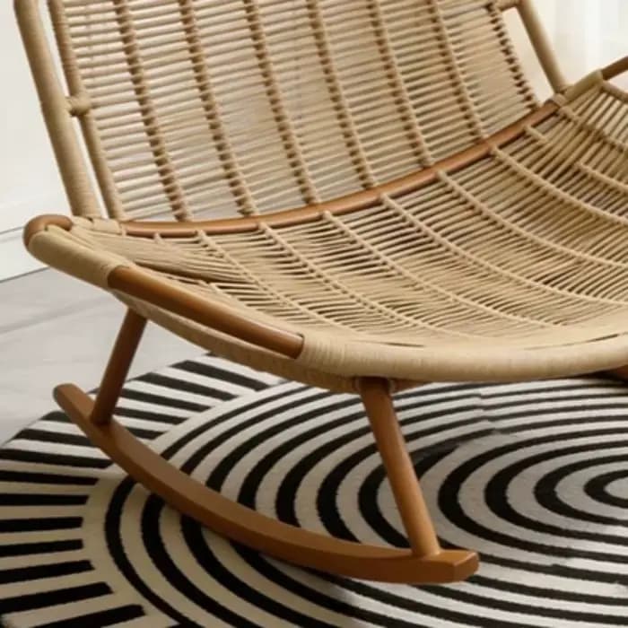 Fauteuils de salon en rotin pour la méditation, fauteuils de lecture de luxe, grands fauteuils de salon ergonomiques, canapé, Sillas, mobilier de maison