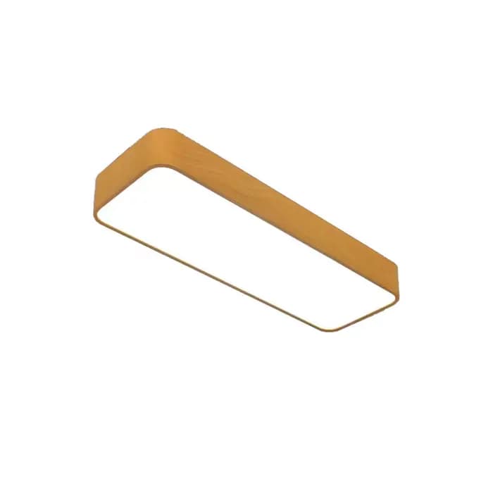 Plafonnier LED moderne, luminaire rectangulaire à montage en surface pour hall, chambre, salon, bureau
