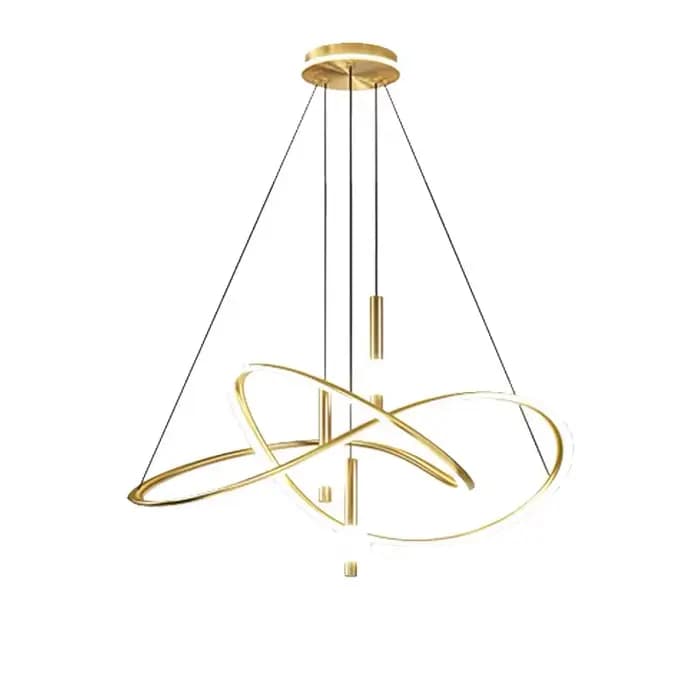 Lampe suspendue design moderne et irrégulière, luminaire décoratif d'intérieur, idéal pour un Restaurant, une Table à manger ou un salon