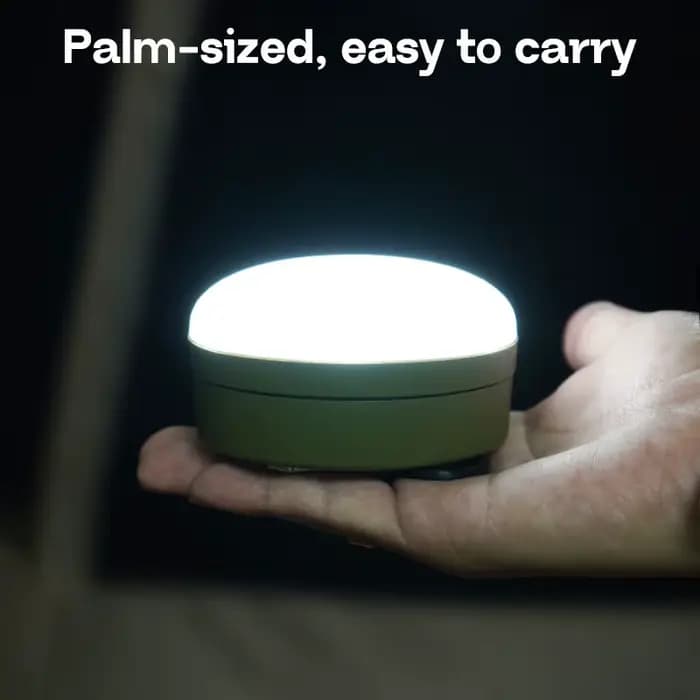 MOSLIGHTING extérieur LED Camping lumière 4 Modes MiNi Portable accrocher tente lampe USB Rechargeable Portable étanche lumière de secours