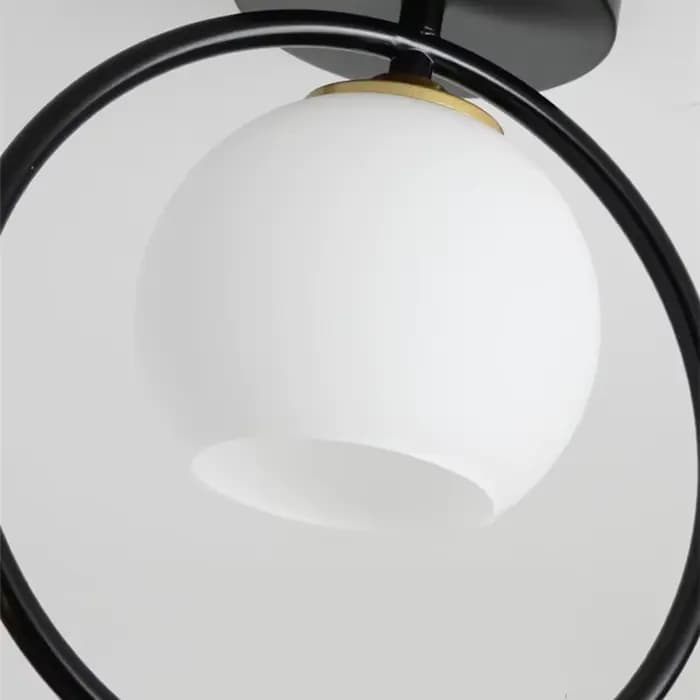 Petit lustre nordique pour couloir, lampe Everakroom, lumière d'oiseau de balcon, café créatif, éclairage d'entrée