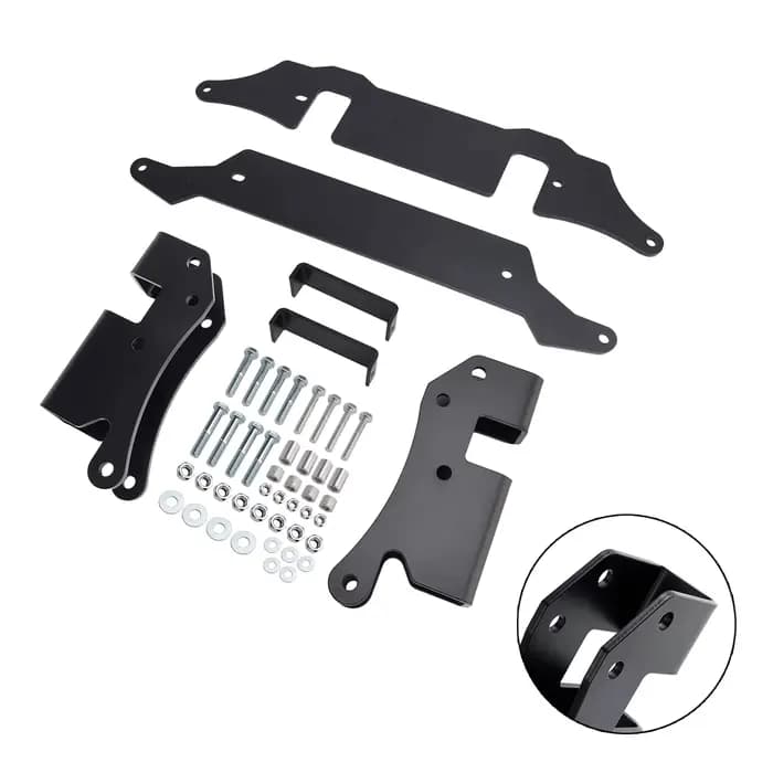Kit de levage Artudatech de 2 pouces pour suspension avant/arrière Polaris RZR XP 1000 2014 2015 2016 2017 2018 2019 2020 2021 2022 2023