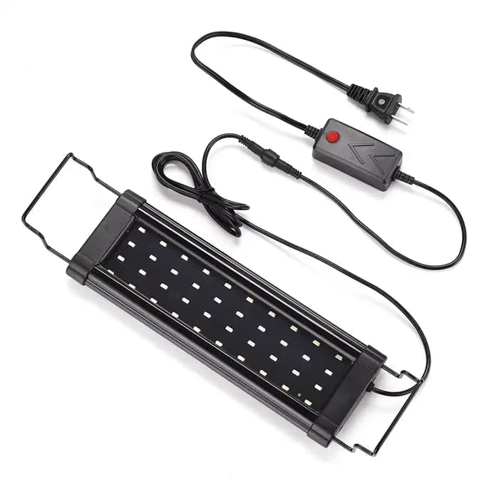Lampe d'aquarium en alliage d'aluminium pour plantes, support de réservoir de poisson, lumières à Clip sur Aquarium