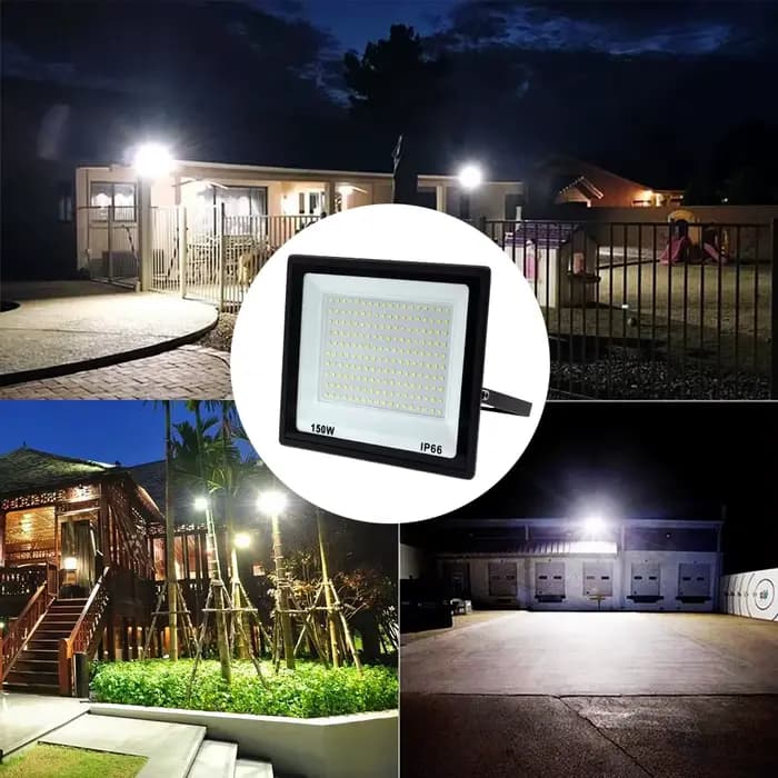 Projecteur LED haute luminosité, budgétaire étanche IP66, éclairage extérieur pour jardin et rue, 100W, 200W, 300W