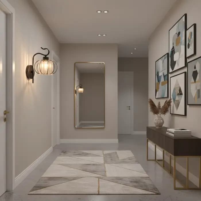 Applique murale LED moderne de luxe dorée, style nordique créatif, en cristal, pour salon, couloir, chevet, décoration intérieure en métal