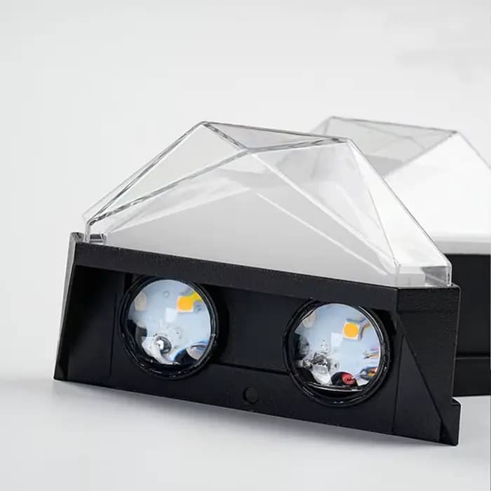 Kit de logement de lampe murale extérieure à LED, lumière créative moderne et minimaliste pour hôtel, parc, chambre à coucher, couloir
