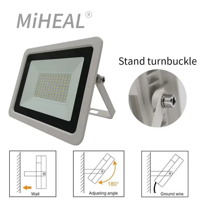 220V LED éclairage industriel 10W 20W 30W 50W 100W usine atelier Garage IP68 lampe de travail étanche LED lampe minière