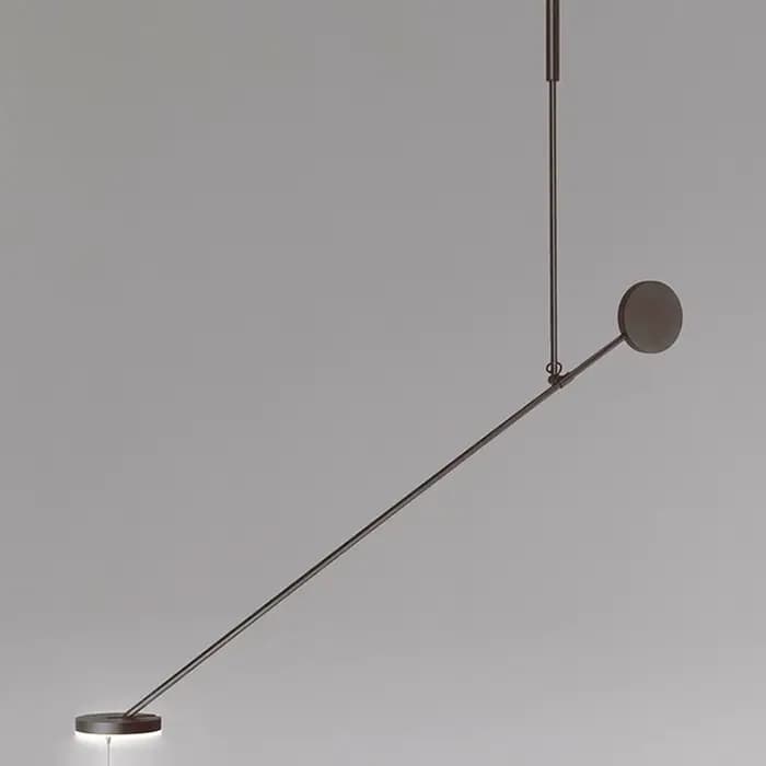 Lustre à bras long rotatif à LED réglable, lampe de face créative, chambre à coucher, salle à manger, salon, designer minimaliste