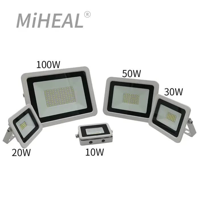 220V LED éclairage industriel 10W 20W 30W 50W 100W usine atelier Garage IP68 lampe de travail étanche LED lampe minière