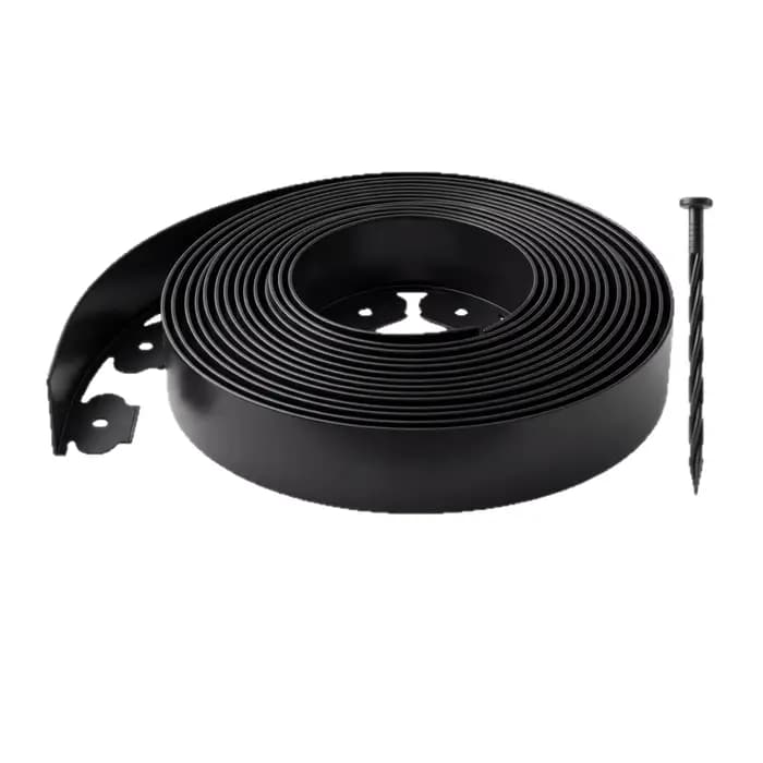 Accessoires de jardinage extérieur, Bande de bordure pour pelouse, Protection d'arbre, Panneau de séparation pour la rétention du sol et l'isolation de l'eau
