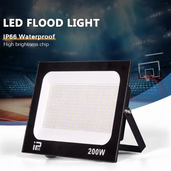 Projecteur d'extérieur étanche IP66, projecteur LED AC220V 10W 20W 30W 50W 100W 200W, lampe d'extérieur pour jardin, porche, cour