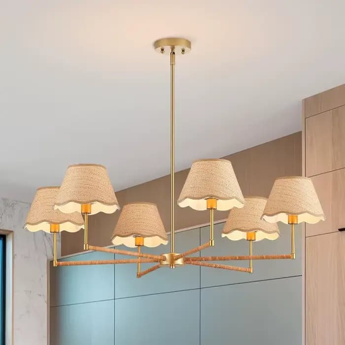 Lampe suspendue industrielle de style rural postmoderne, luminaire de plafond réglable, cuisine, salon, restaurant, éclairage artistique LED