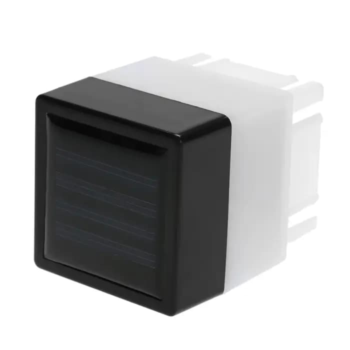 Pilier solaire poteau clôture lampe étanche extérieur jardin LED poteau phare blanc chaud éclairage extérieur lumière du soleil