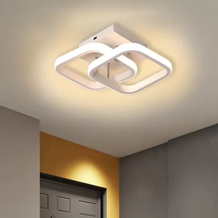 Plafond moderne à LEDs lumière créative Dimmable plafonnier éclairage intérieur chambre couloir balcon allée bureau décor à la maison lumière