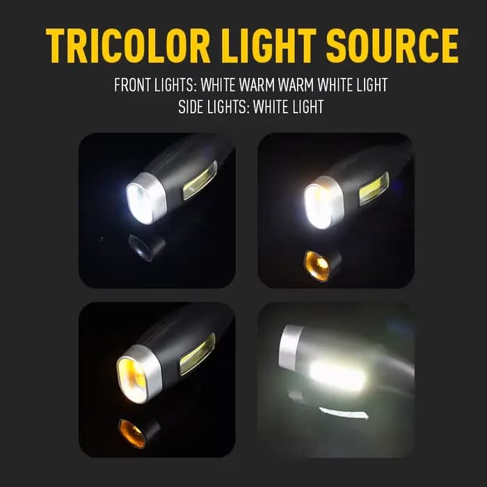 Lampe de cou de lecture LED portable, chargement USB, lampe de poche intérieure, lampe d'étude, course de nuit, marche, ogo, camping