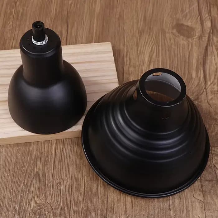 Abat-jour protecteur en aluminium pour lampe chauffante d'animaux, réflecteur en forme de dôme pour l'éclairage de l'habitat des reptiles