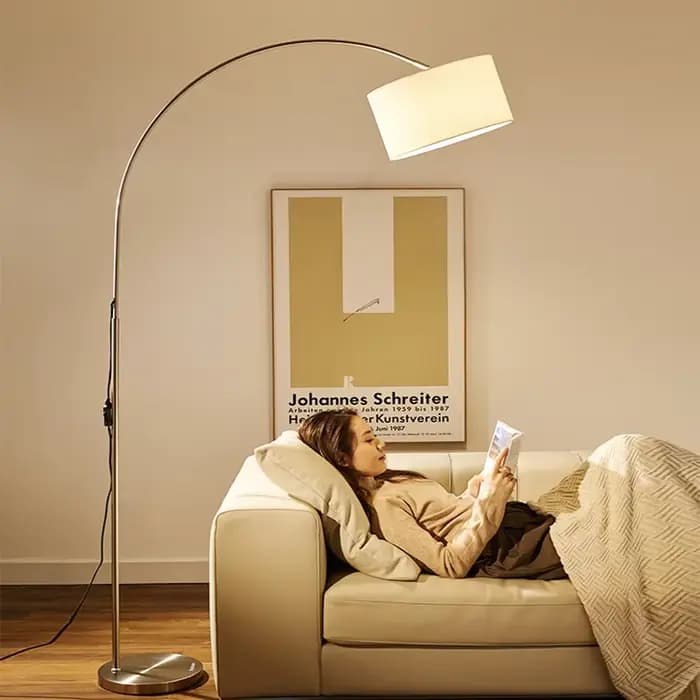 Lampe de pêche moderne lampadaire salon canapé lumières luxe minimaliste appartement LED éclairage décoratif chambre lampe de chevet