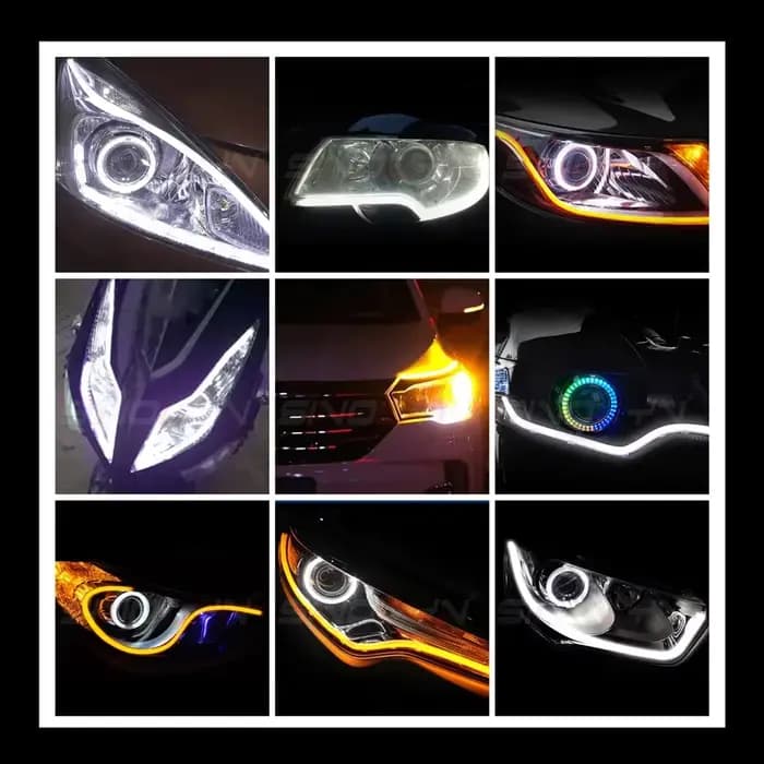 Clignotants dynamiques à LED, bandes séquentielles, DRL, bande flexible pour voitures, moto, lumière de sauna, accessoires de réglage de voiture