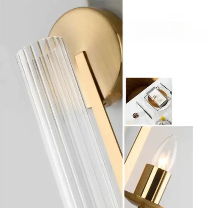 Lampes murales en verre pour chambre à coucher, chevet, hôtel, luminaires modernes, éclairage décoratif d'ambiance, luminaire pour la maison