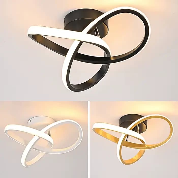 Plafonniers d'allée LED modernes éclairage domestique LED monté en Surface pour porche chambre salon couloir lumière balcon lumières
