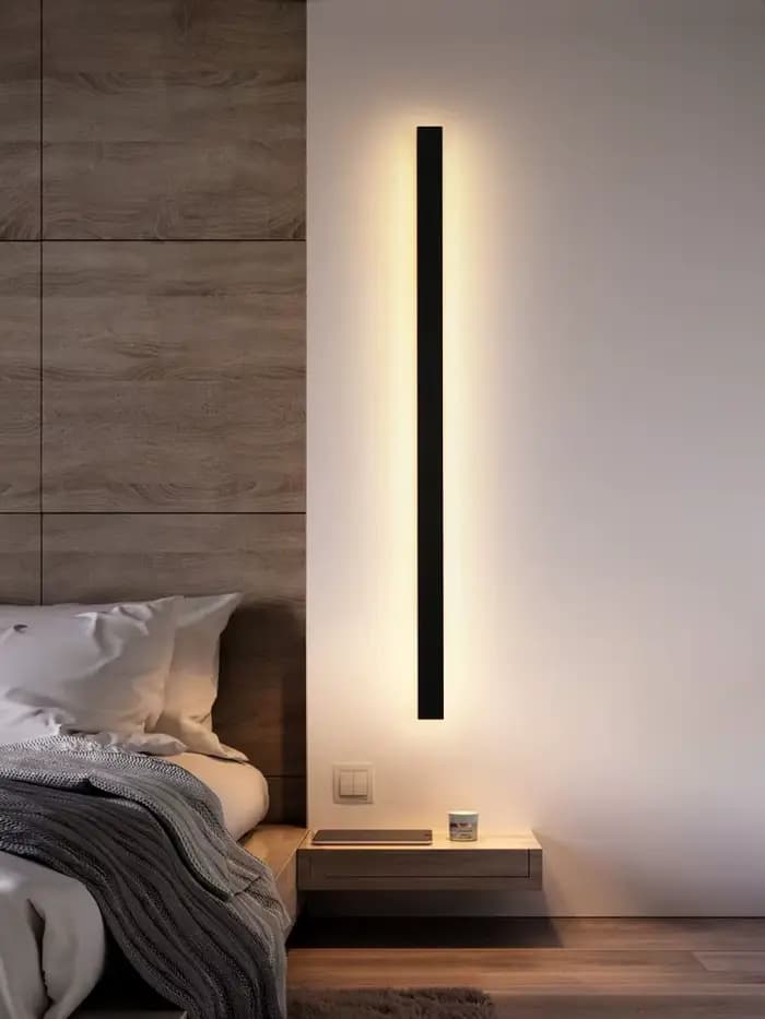Applique murale étanche lampes murales extérieures de jardin lumières LED moderne nordique salon TV fond IP65 110/220 v rondelle murale