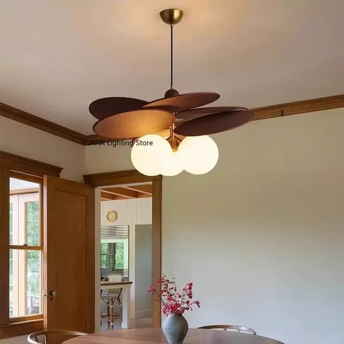 Lustre de Restaurant français Style Wabi Sabi, éclairage de Bar de Table à manger, lustre de décoration de chambre à coucher chez l'habitant