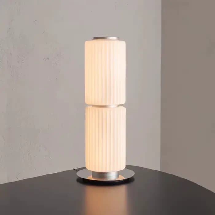 Lampadaire colonne de luxe lampadaire colonne en verre moderne pour intérieur salon canapé chambre lampe sur pied en verre d'art design