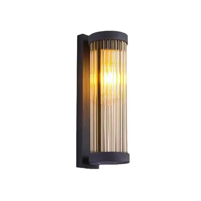 Lampe de cour de villa étanche moderne peinte pour entrée et façade résistante aux intempéries chambre à coucher salle de bain étude