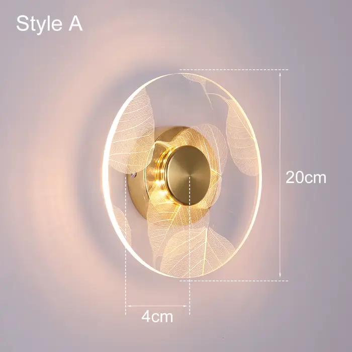 Applique Murale LED au Design Créatif Moderne, Luminaire Décoratif d'Nik, Idéal pour Chambre à Couch