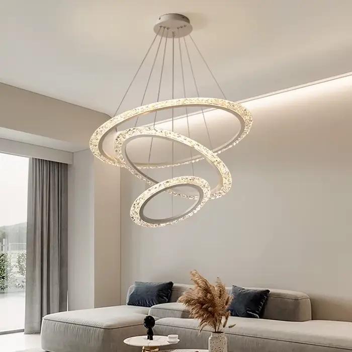 Lustre LED Nordique Élégant Pour Salon Salle à Manger Chambre Cuisine Occasions Spéciales
