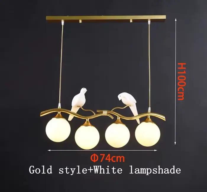 Lustre de salle à manger moderne, minimaliste, créatif, table à manger, étude, atmosphère, designer
