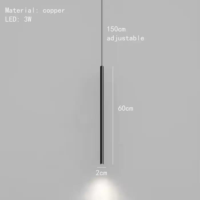 Lampes suspendues minimalistes en cuivre pour chevet, salon, salle à manger, cuisine, corps doré ou