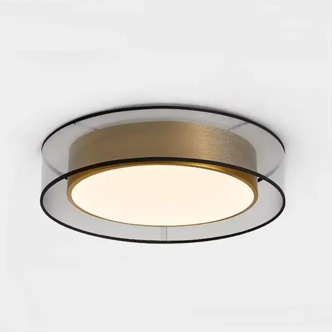 Post-moderne cuivre suspension atmosphère chambre principale Restaurant plafonnier Nodic décor à la