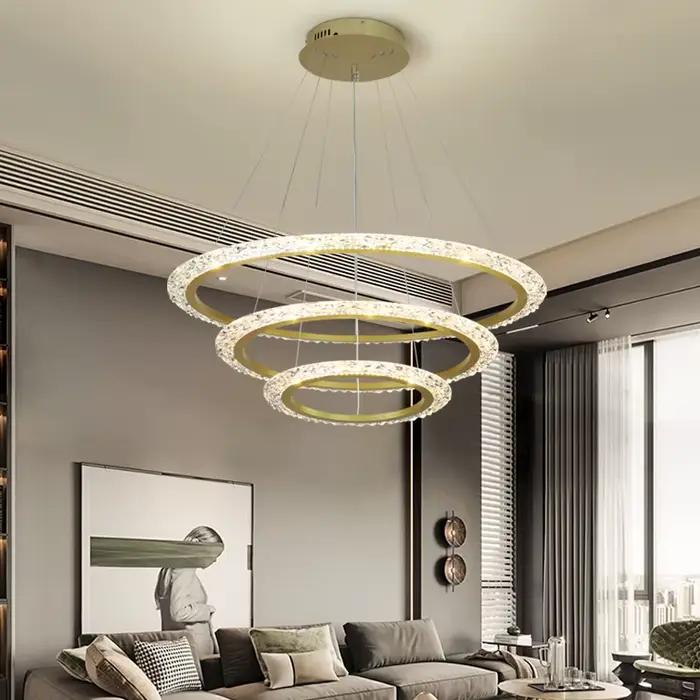 Lustre LED Nordique Élégant Pour Salon Salle à Manger Chambre Cuisine Occasions Spéciales